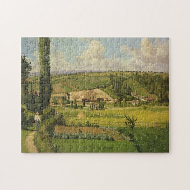 Puzzle Camille Pissarro el | Paysage Patis aux., (Horizontal)