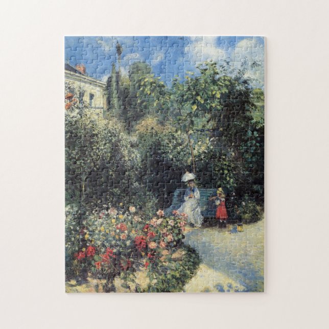 Puzzle Camille Pissarro Pontoise Garden (Vertical)