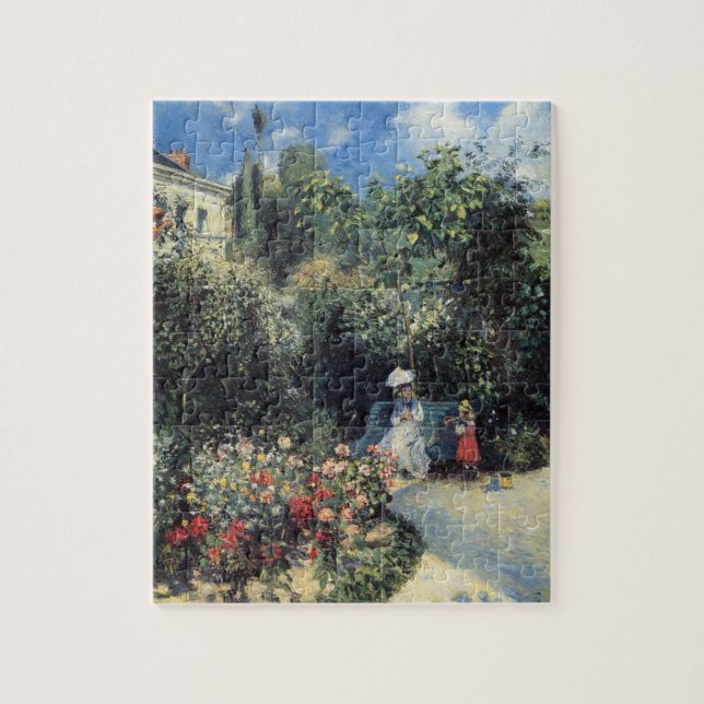 Puzzle Camille Pissarro Pontoise Garden (Vertical)