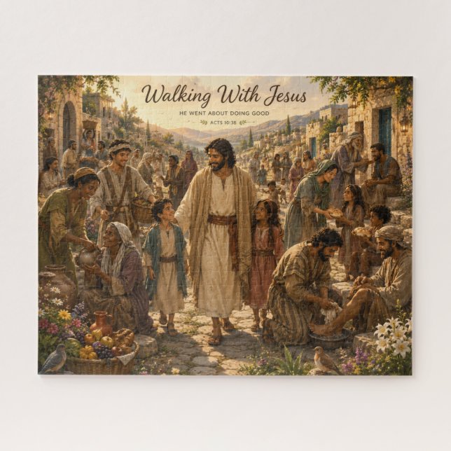 Puzzle Camina con Jesús (Horizontal)