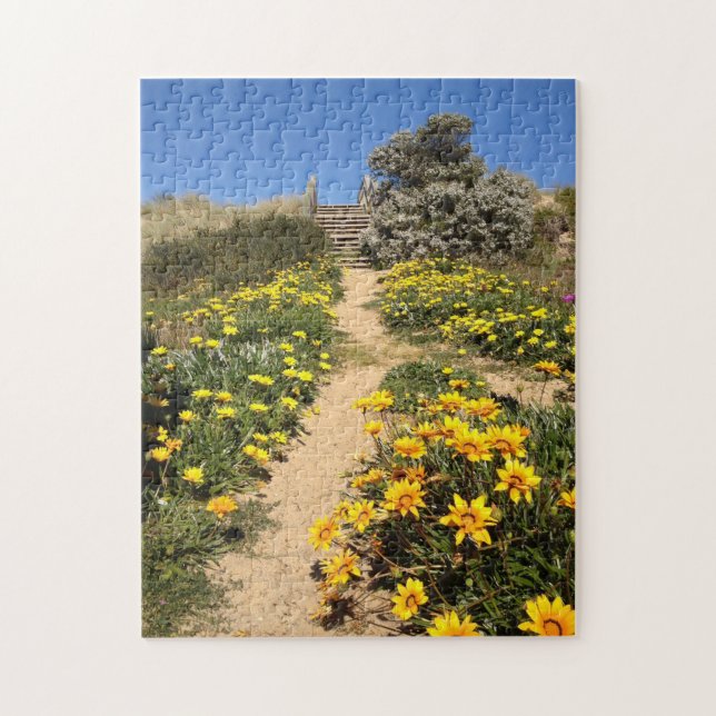 Puzzle Caminar hasta la playa de noventa millas, el rompe (Vertical)