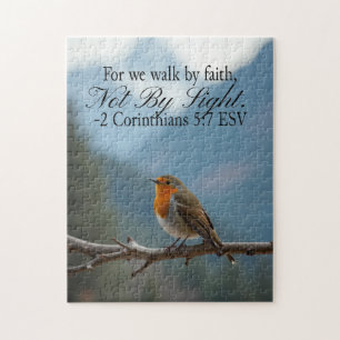 Puzzle Caminar por fe, no por vista 2 Corintios 5:7