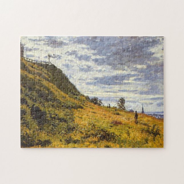 Puzzle Caminar por los acantilados de Sainte-Adresse Mone (Horizontal)