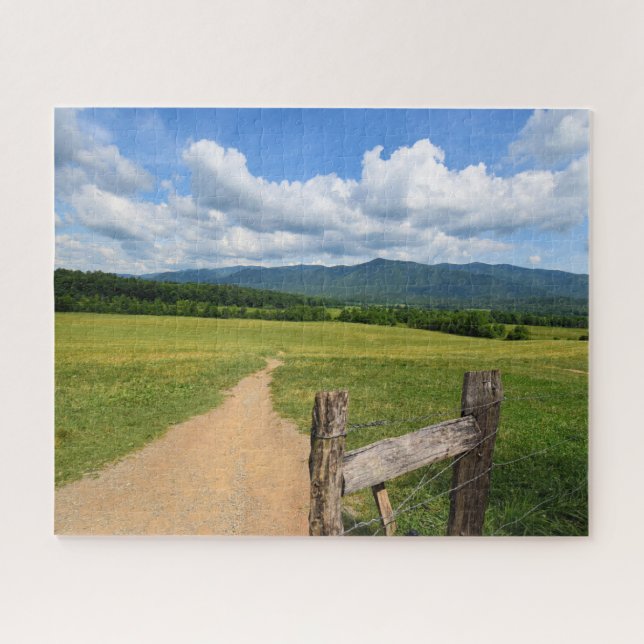 Puzzle Camino a las montañas - 16 x 20 (Horizontal)