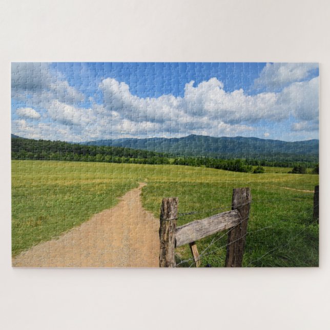 Puzzle Camino a las montañas - 20 x 30 (Horizontal)
