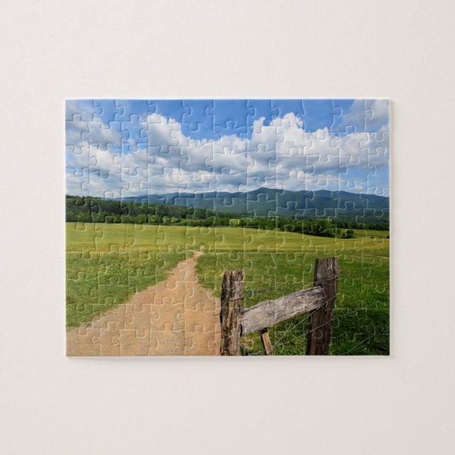 Puzzle Camino a las montañas - 8 x 10 (Horizontal)