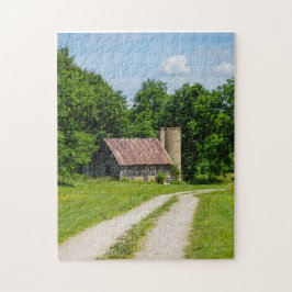 Puzzle Camino a Través de una Granja