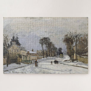 Puzzle Camino a Versalles en Louveciennes 1869 – Pissarro