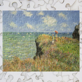 Puzzle Camino de acantilado en Pourville por Claude Monet