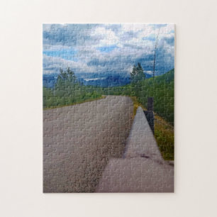 Puzzle Camino de regreso al Parque Nacional del Glaciar d