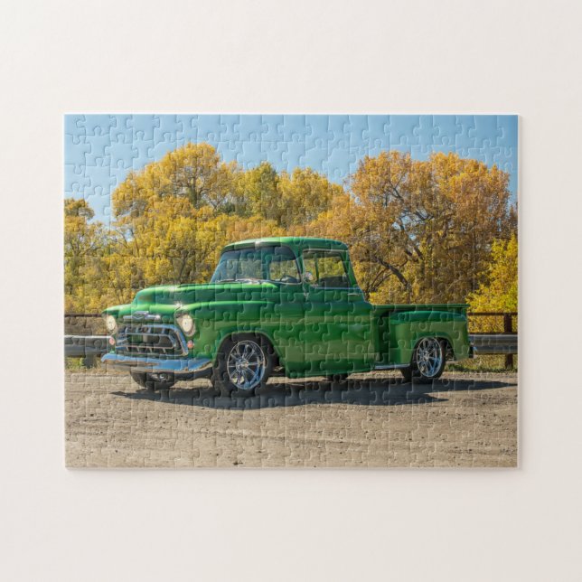 Puzzle Camión Americano Antiguo Clásico Vintage (Horizontal)