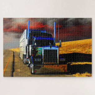 Puzzle Camión americano Big Rig