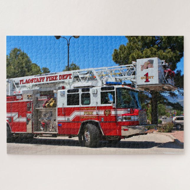 Puzzle Camión de bomberos, Flagstaff, Arizona (Horizontal)