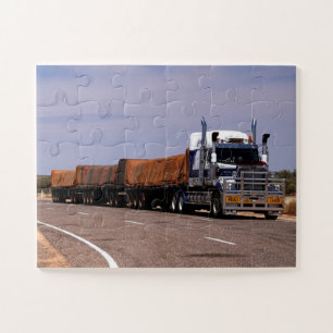 Puzzle Camión de carretera Australia Lasseter Highway
