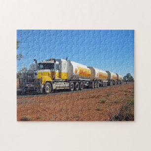 Puzzle Camión de tren carretero Australia