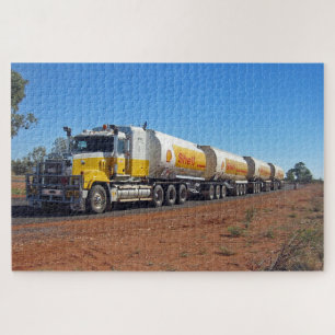 Puzzle Camión de tren de carretera Australia