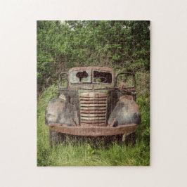 Puzzle Camión Rústico Rústico Vintage del Casco Antiguo