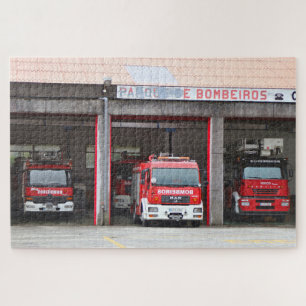 Puzzle Camiones de bomberos, Santiago, España