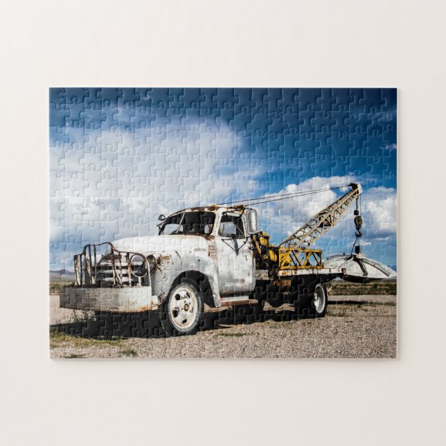 Puzzle Camioneta vieja Nevada. (Horizontal)