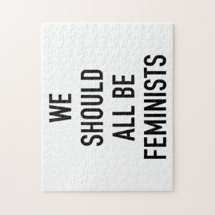 Puzzle Camiseta feminista - Todos deberíamos ser feminist
