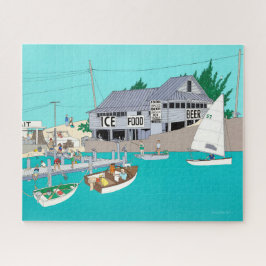 Puzzle Campamento de peces de Byrd