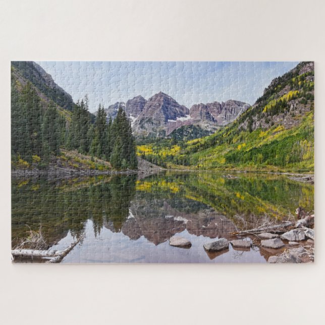 Puzzle Campanas de cimarrones en otoño, Colorado (Horizontal)