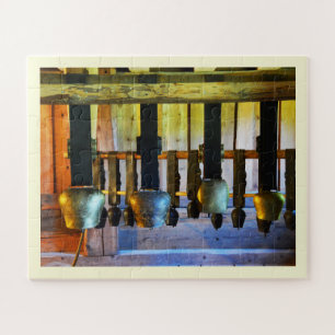 Puzzle Campanas de vacas en un granero