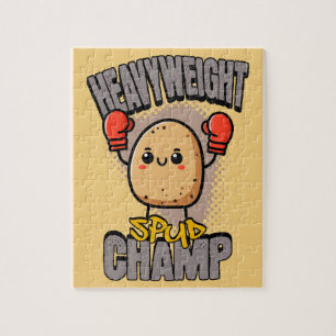 Puzzle Campeón de Boxeo de Papas Pesadas Spud
