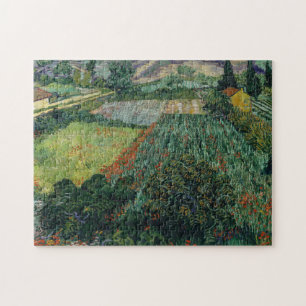 Puzzle Campo con cachorros   Vincent van Gogh