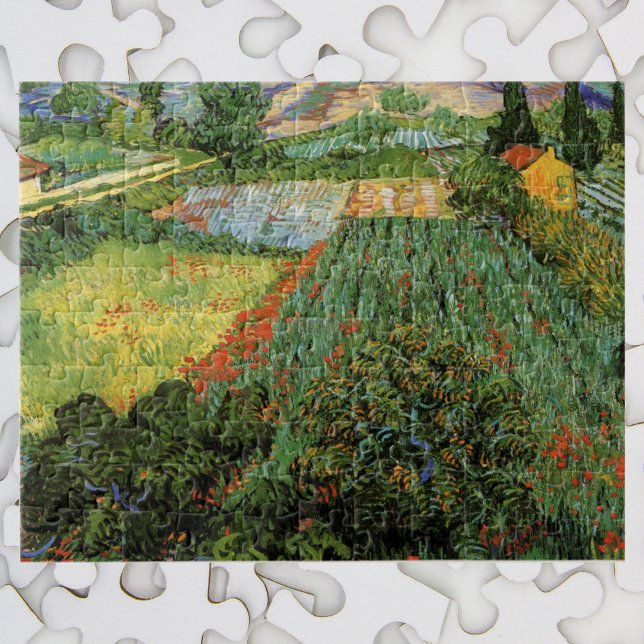 Puzzle Campo con opio de Vincent van Gogh (Subido por el creador)