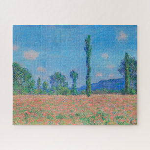 Puzzle Campo de amapolas, Giverny de Claude Monet Impresi