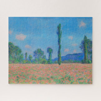 Puzzle Campo de amapolas, Giverny de Claude Monet Impresi