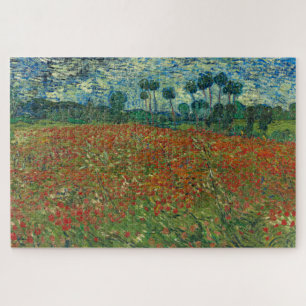 Puzzle Campo de amapolas por Vincent van Gogh Arte fino