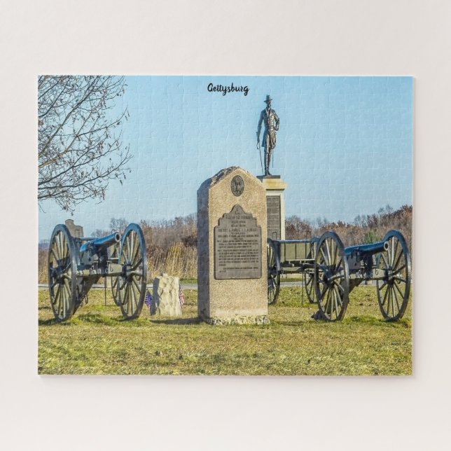 Puzzle Campo de batalla de Gettysburg. (Horizontal)