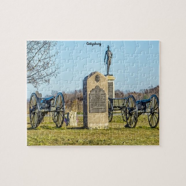 Puzzle Campo de batalla de Gettysburg. (Horizontal)