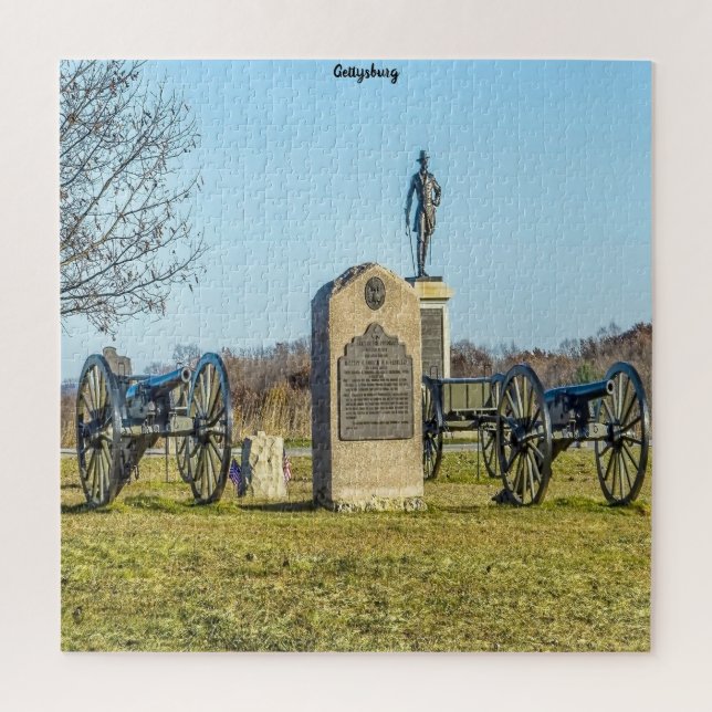 Puzzle Campo de batalla de Gettysburg. (Vertical)