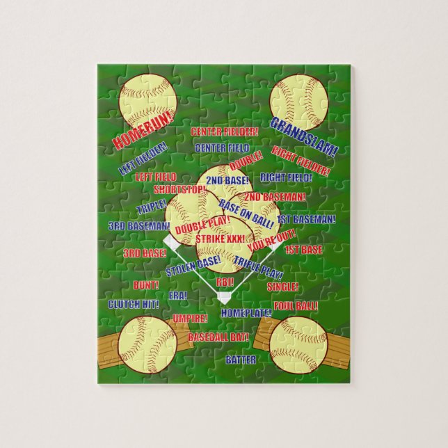 PUZZLE CAMPO DE BÉISBOL (Vertical)