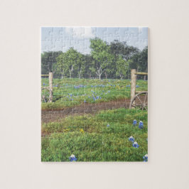 Puzzle Campo de Bluebonnets