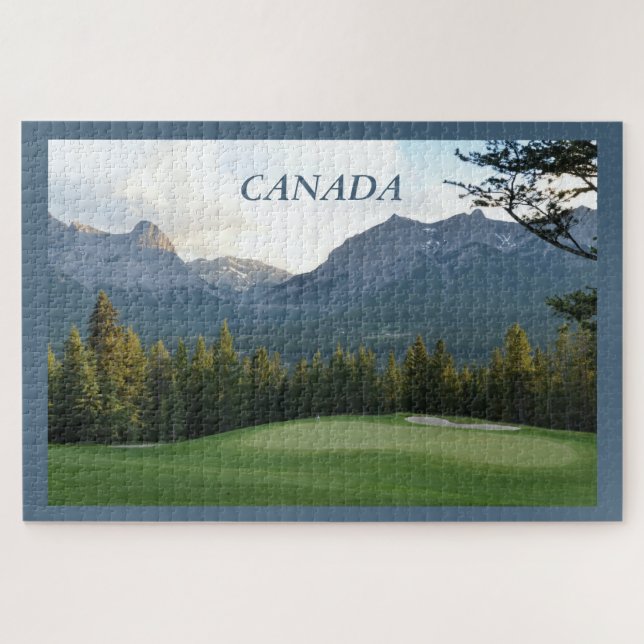 Puzzle Campo de golf de otoño canadiense (Horizontal)