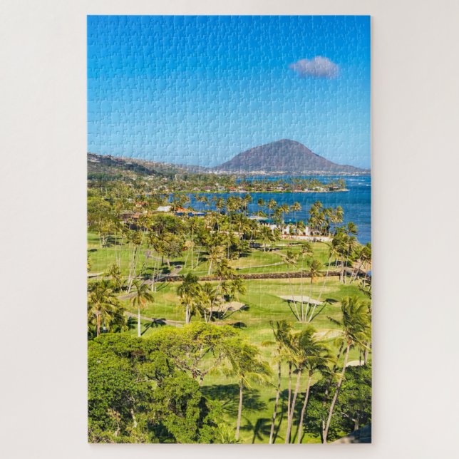 Puzzle Campo de golf Honolulu Foto (Vertical)