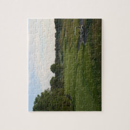 Puzzle Campo de golf Paradise y carrito de golf