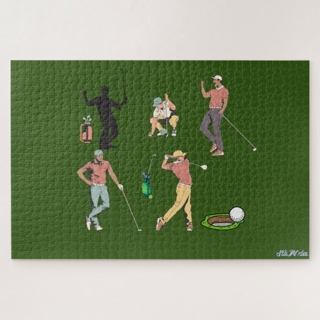 Puzzle campo de golf verde (Horizontal)