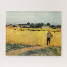 Campo de grano (por Berthe Morisot)
