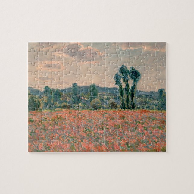 Puzzle Campo de la amapola - Claude Monet (Horizontal)