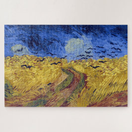 Puzzle Campo de trigo con cuervos | Van Gogh |