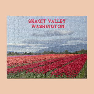Puzzle Campo de Tulipanes del Valle de Skagit Estado de W