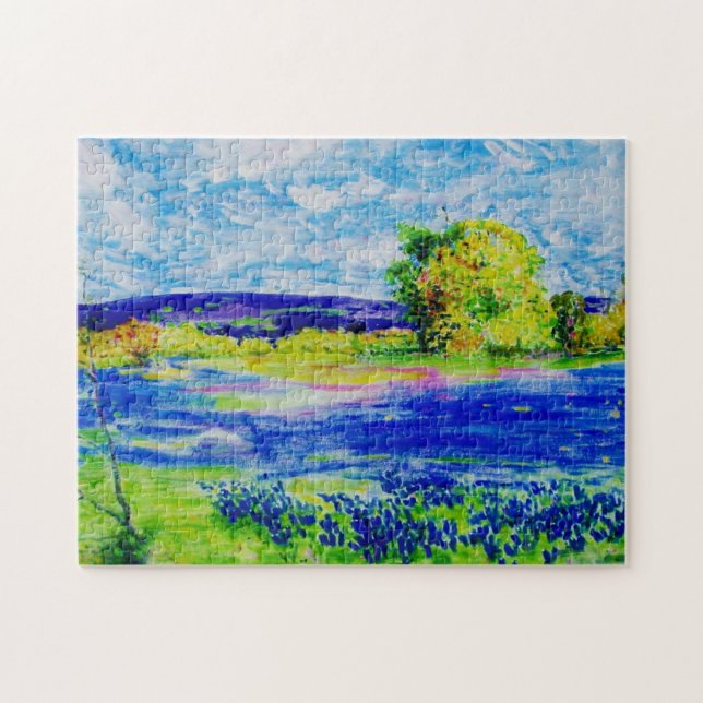Puzzle Campos de Bluebonnet (Horizontal)