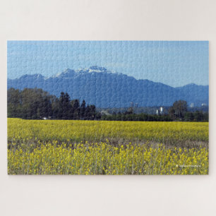 Puzzle Campos de Oro de Nabos Forrajeros de Primavera Aso