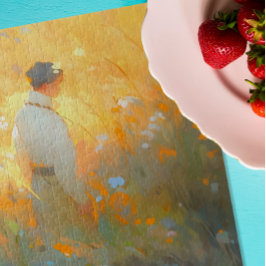 Puzzle Campos de Verano Anime Impresionismo 