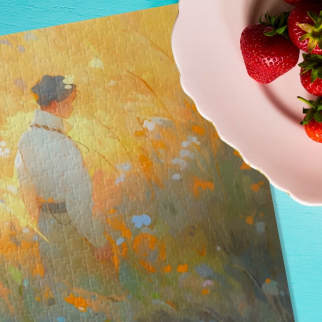 Puzzle Campos de Verano Anime Impresionismo  (Subido por el creador)